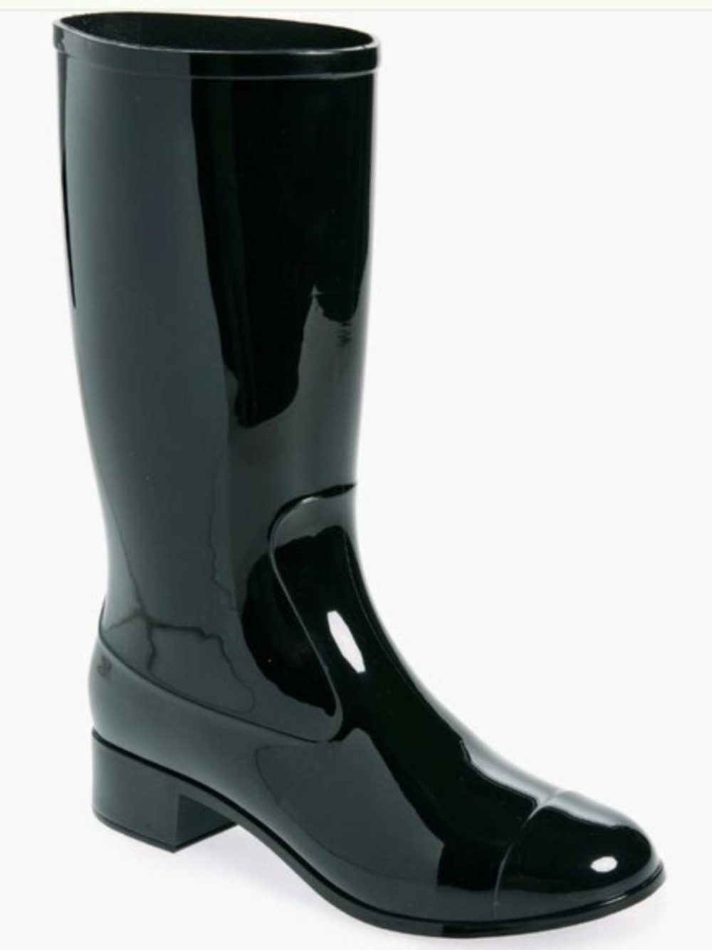 Jeffery Campbell Black Women's Rain Boots size 8